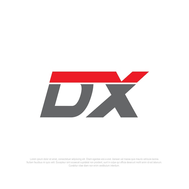 Empresa de logotipo DX