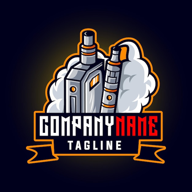Empresa de logotipo de vape esport