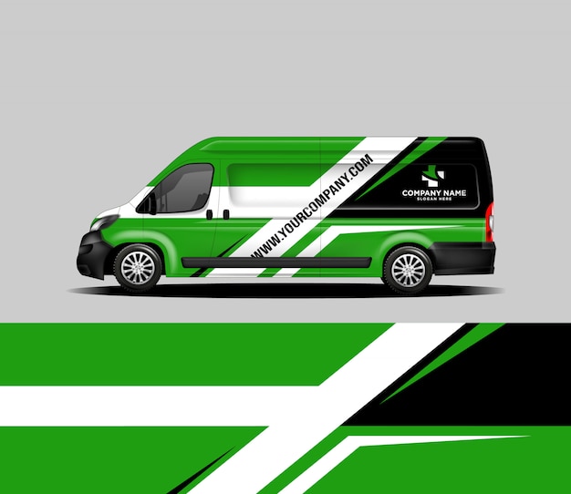 Empresa van wrap deisgn template