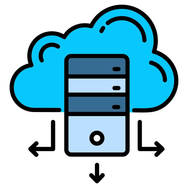 Empresas Almacenamiento remoto Vector Computación en la nube y servicios de alojamiento de Internet Servicios web Nube