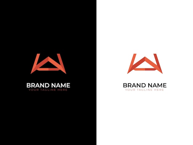 Empresas creativas y logotipo de la marca