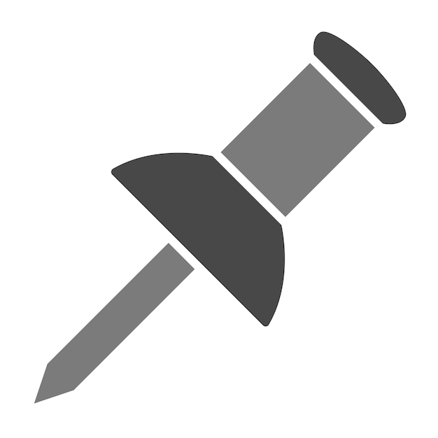 Empuje el icono del pin
