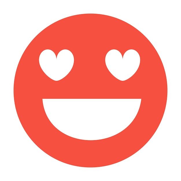 encantador, maravilloso, emoji, vector, icono