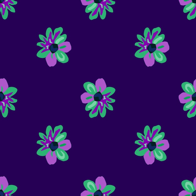 Encantador patrón floral sin costuras con margaritas en tonos pastel perfectas para telas de primavera y verano o diseños de papel tapiz