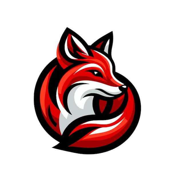 Encanto cromático Un logotipo que celebra la vivacidad del zorro