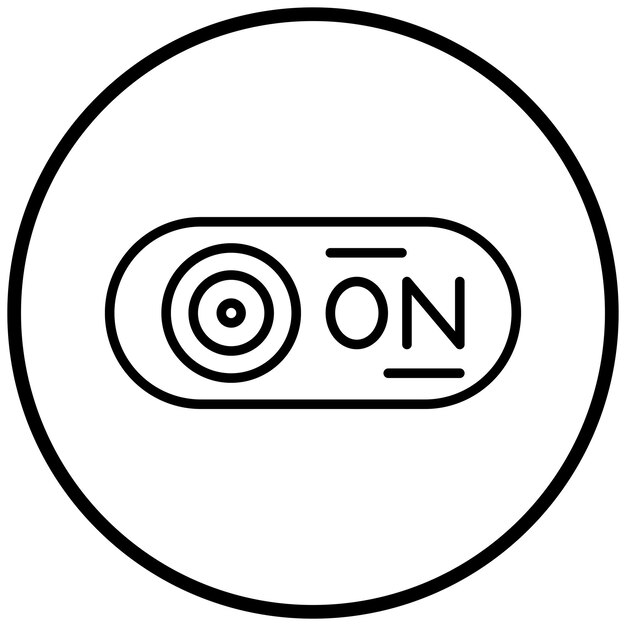Encendiendo y apagando el estilo del icono