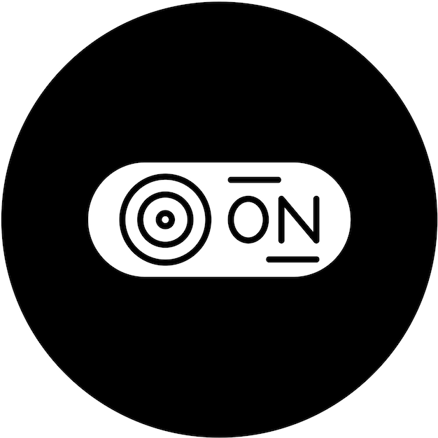 Encendiendo y apagando el estilo del icono