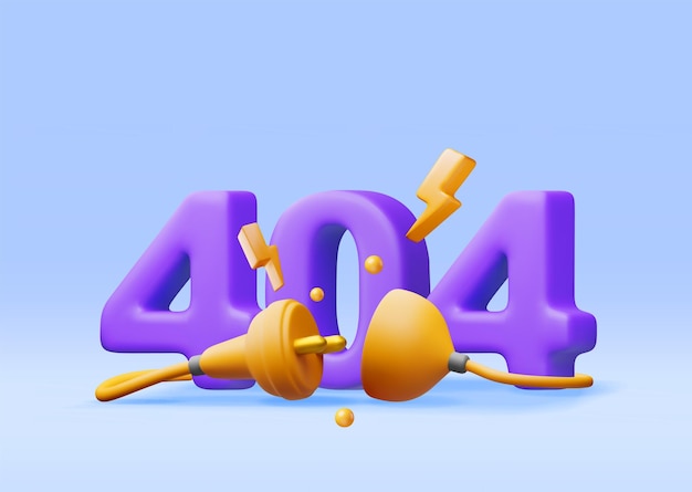 Enchufe eléctrico 3D con 404 dígitos