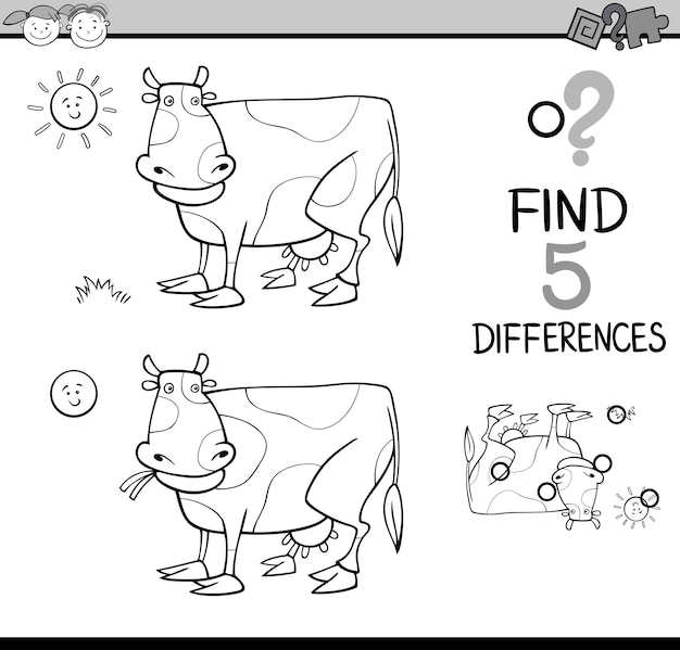 encontrar las diferencias para colorear libro