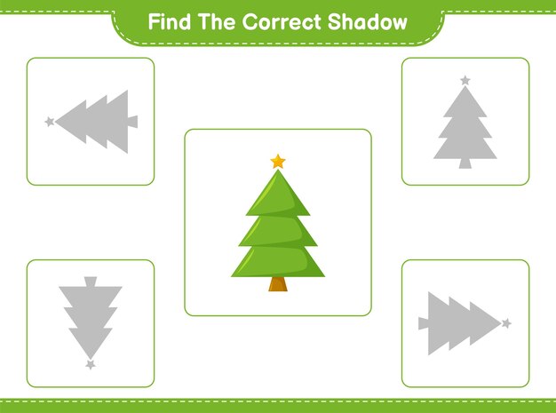 Encuentra y combina la sombra correcta del árbol de Navidad