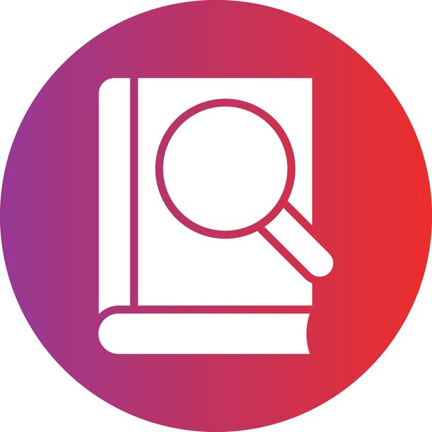 Encuentra el estilo del icono del libro