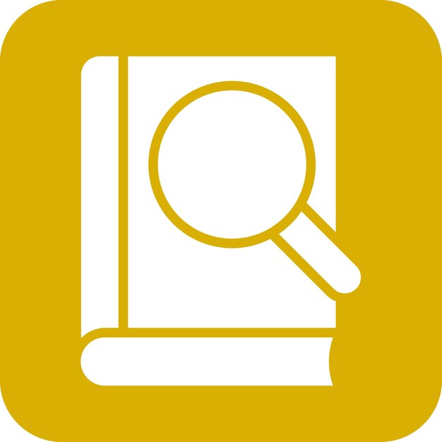 Encuentra el estilo del icono del libro