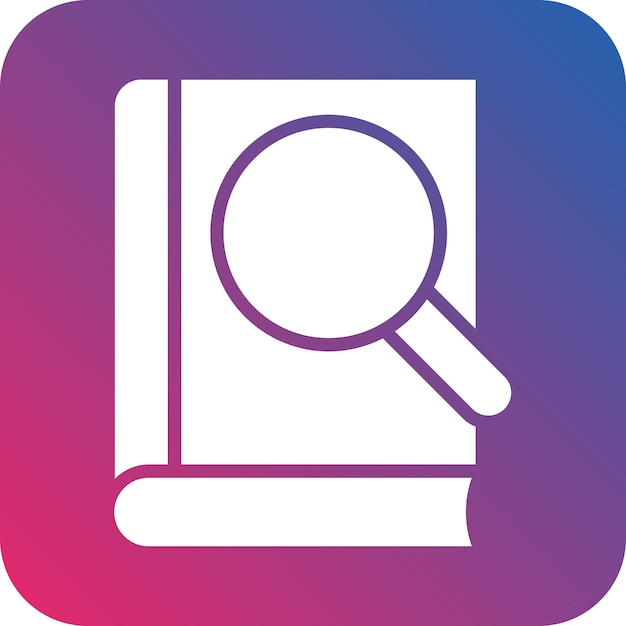 Encuentra el estilo del icono del libro
