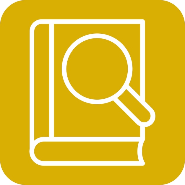 Encuentra el estilo del icono del libro