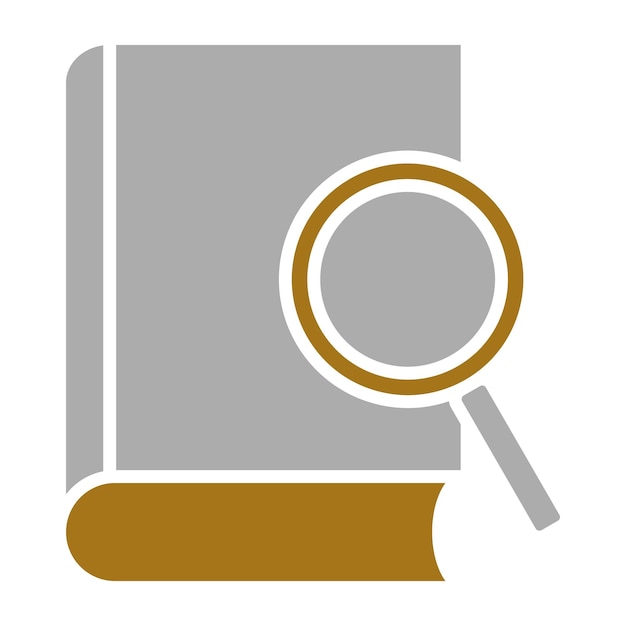 Encuentra el estilo del icono del libro