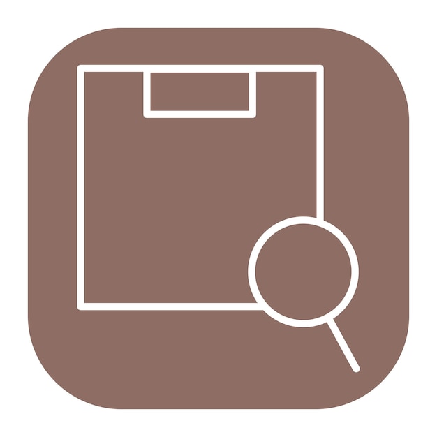 Encuentra el icono del paquete