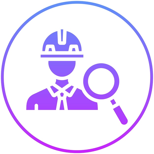 Encuentra la ilustración del icono vectorial de profesionales del conjunto de iconos de mejoras para el hogar