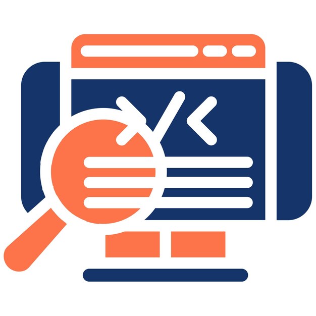 Encuentra la ilustración del vector de código