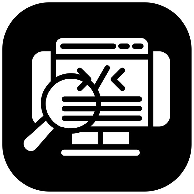 Encuentra la ilustración del vector de código