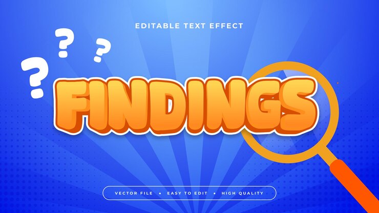 Vector encuentros azules, blancos y naranjas estilo de fuente de efecto de texto editable en 3d