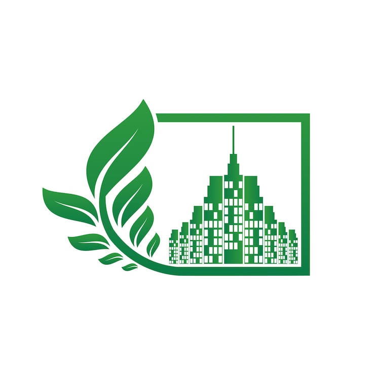 Vector energía natural para la ecología y el medio ambiente ayuda al mundo con ideas ecológicas