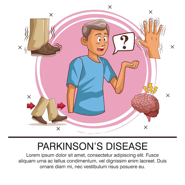 Enfermedad de parkinson infografía