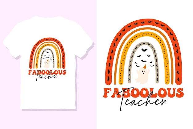 enfermera fabulosa diseño de sublimación SVG de Halloween retro