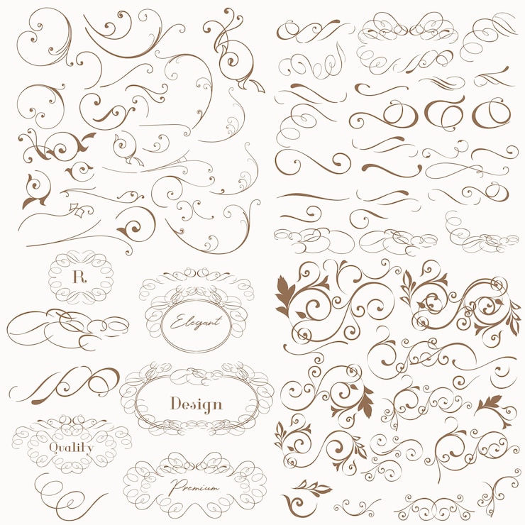Vector un enorme conjunto de vectores florece para el diseño