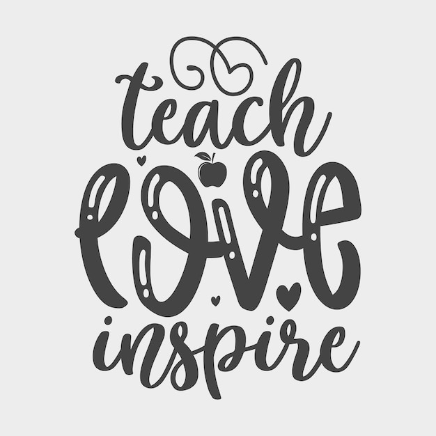 Enseñar amor inspirar