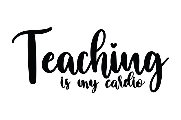 Enseñar es mi cardio