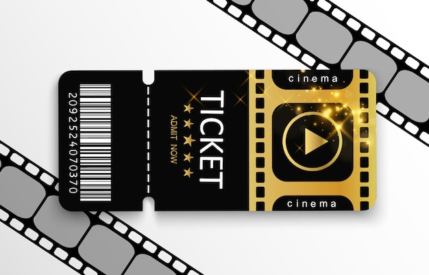 Entradas para asistir a un evento o película.