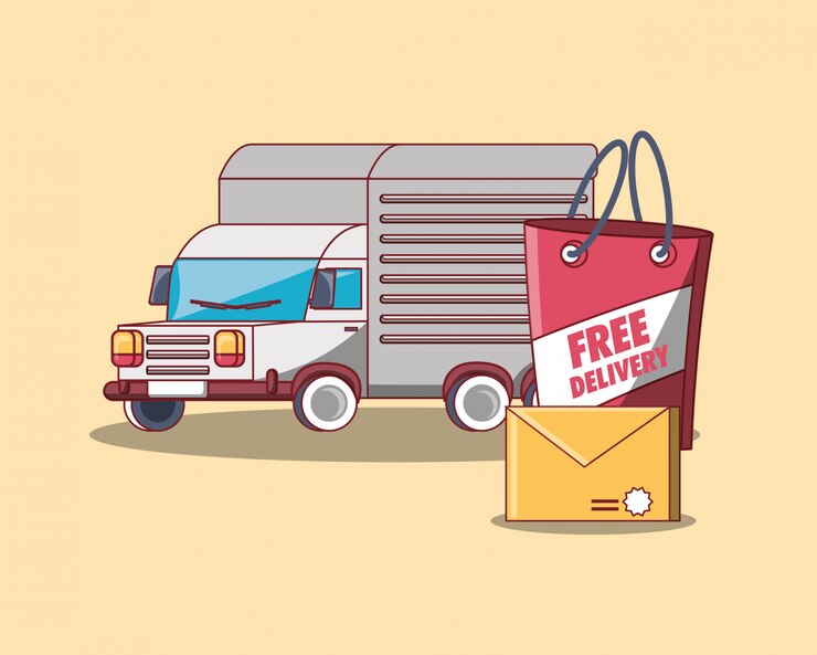 Vector entrega gratis