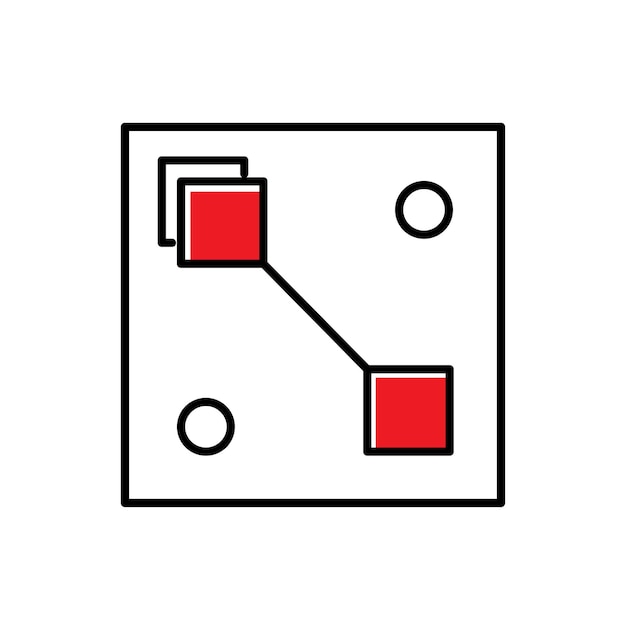 Entrenamiento de modelos de aprendizaje automático Diseño de íconos vectoriales
