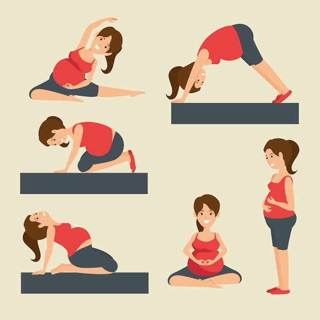 Entrenamiento de yoga para un embarazo saludable