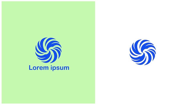 Entretenimiento Recreación Ocio diseño de logotipo único ilustración