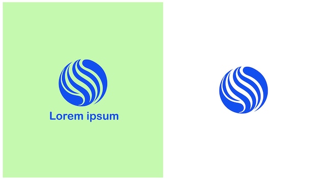 Entretenimiento Recreación Ocio diseño de logotipo único ilustración