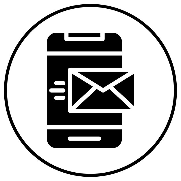 Envíe un correo electrónico al icono