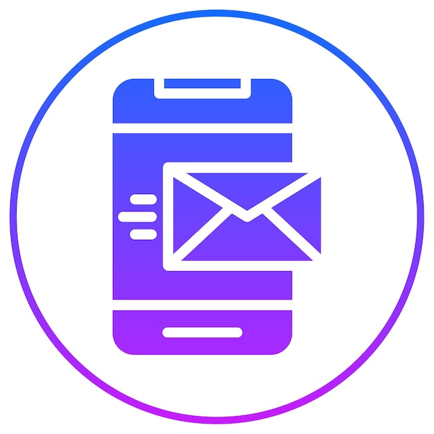 Envíe un correo electrónico al icono