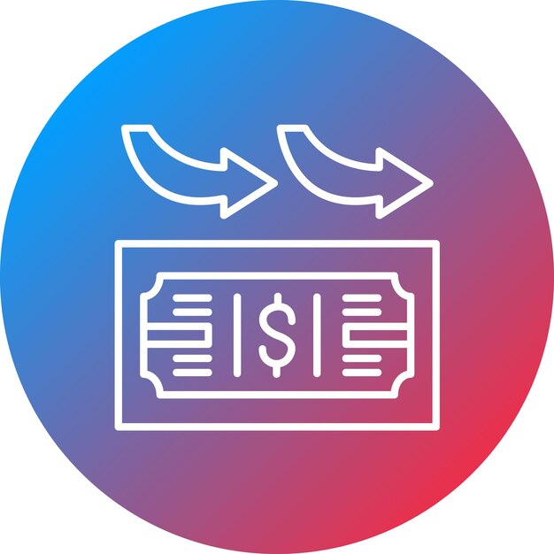 Envíe la imagen vectorial del icono de pago Se puede utilizar para la economía empresarial