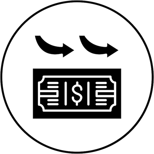 Envíe la imagen vectorial del icono de pago Se puede utilizar para la economía empresarial