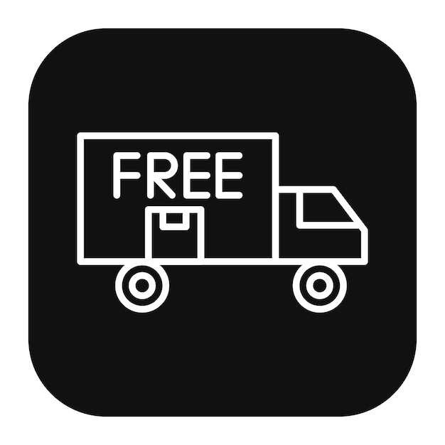 Envío gratuito Ilustración vectorial