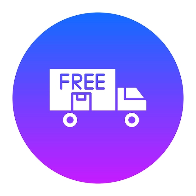 Envío gratuito Ilustración vectorial