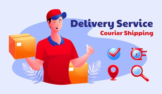 envío de mensajería servicio de entrega