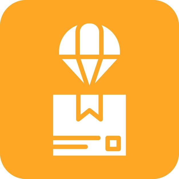 Envío en todo el mundo Ilustración del icono vectorial de aire del conjunto de iconos de comercio electrónico