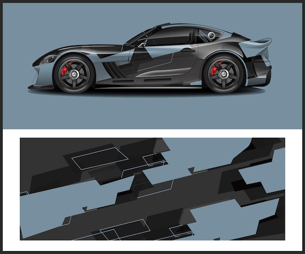 envolturas de automóviles cerca de mí maqueta de automóvil Vector