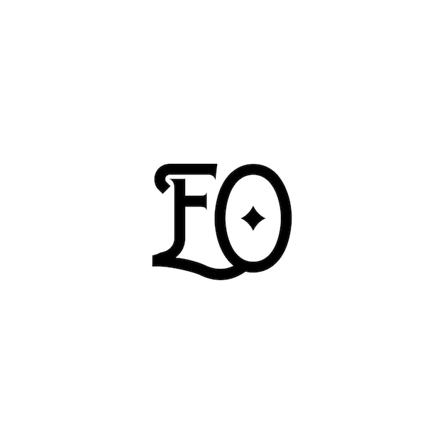 EO monograma logotipo diseño carta texto nombre símbolo monocromo logotipo alfabeto carácter simple logotipo