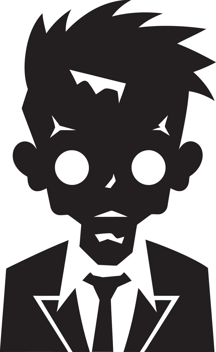 Vector ephemeral undeath black vector zombie asamblea resurgencia mortal vector black zombie se extendió