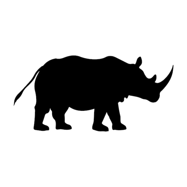 Eps de arte de siluetas vectoriales de animales