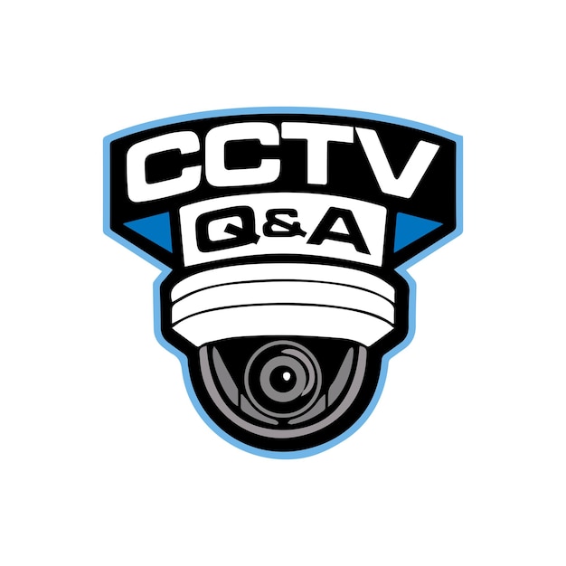 Vector eps de logotipo de cctv de primera calidad