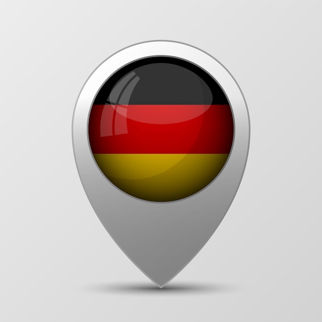 EPS10 Vector Fondo patriótico con los colores de la bandera de Alemania